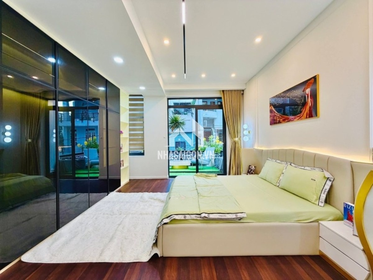 HẺM XE TẢI - GẦN SIÊU THỊ EMART - GẦN TRƯỜNG CHINH - GẦN NHÀ CÓ CÔNG VIÊN THOÁNG MÁT - KHU PHÂN LÔ - 77M2 - 4 TẦNG.